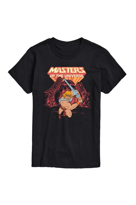He-Man Masters of the Universe - He-Man With Sword - Men's Short Sleeve Graphic T-Shirt