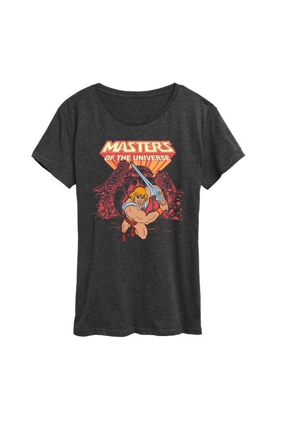 He-Man Masters of the Universe - He-Man With Sword - Women's Short Sleeve Graphic T-Shirt