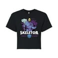 thumbnail image 1 of He-Man Masters of the Universe - Retro Skeletor - Juniors Cropped Graphic T-Shirt, 1 of 5