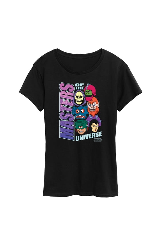 He-Man Masters of the Universe - Skeletor And Minions Group - Women's Short Sleeve Graphic T-Shirt