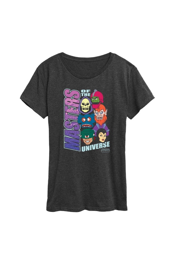 He-Man Masters of the Universe - Skeletor And Minions Group - Women's Short Sleeve Graphic T-Shirt