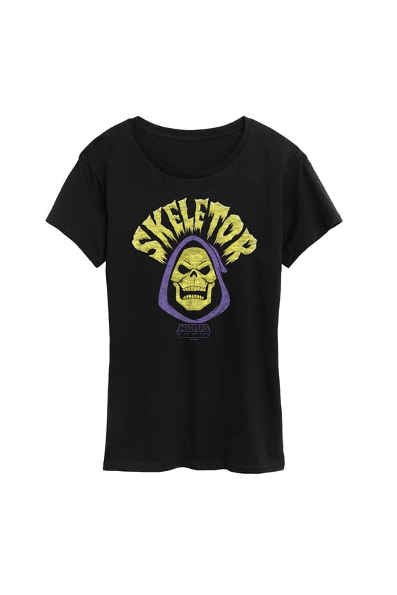 He-Man Masters of the Universe - Skeletor Laugh - Women's Short Sleeve Graphic T-Shirt