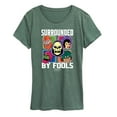 thumbnail image 1 of Masters of the Universe - Skeletor Surrounded By Fools Grid - Women's Short Sleeve Graphic T-Shirt, 1 of 5