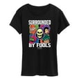 thumbnail image 1 of Masters of the Universe - Skeletor Surrounded By Fools Grid - Women's Short Sleeve Graphic T-Shirt, 1 of 5