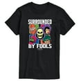 thumbnail image 1 of He-Man Masters of the Universe - Skeletor Surrounded By Fools - Men's Short Sleeve Graphic T-Shirt, 1 of 5