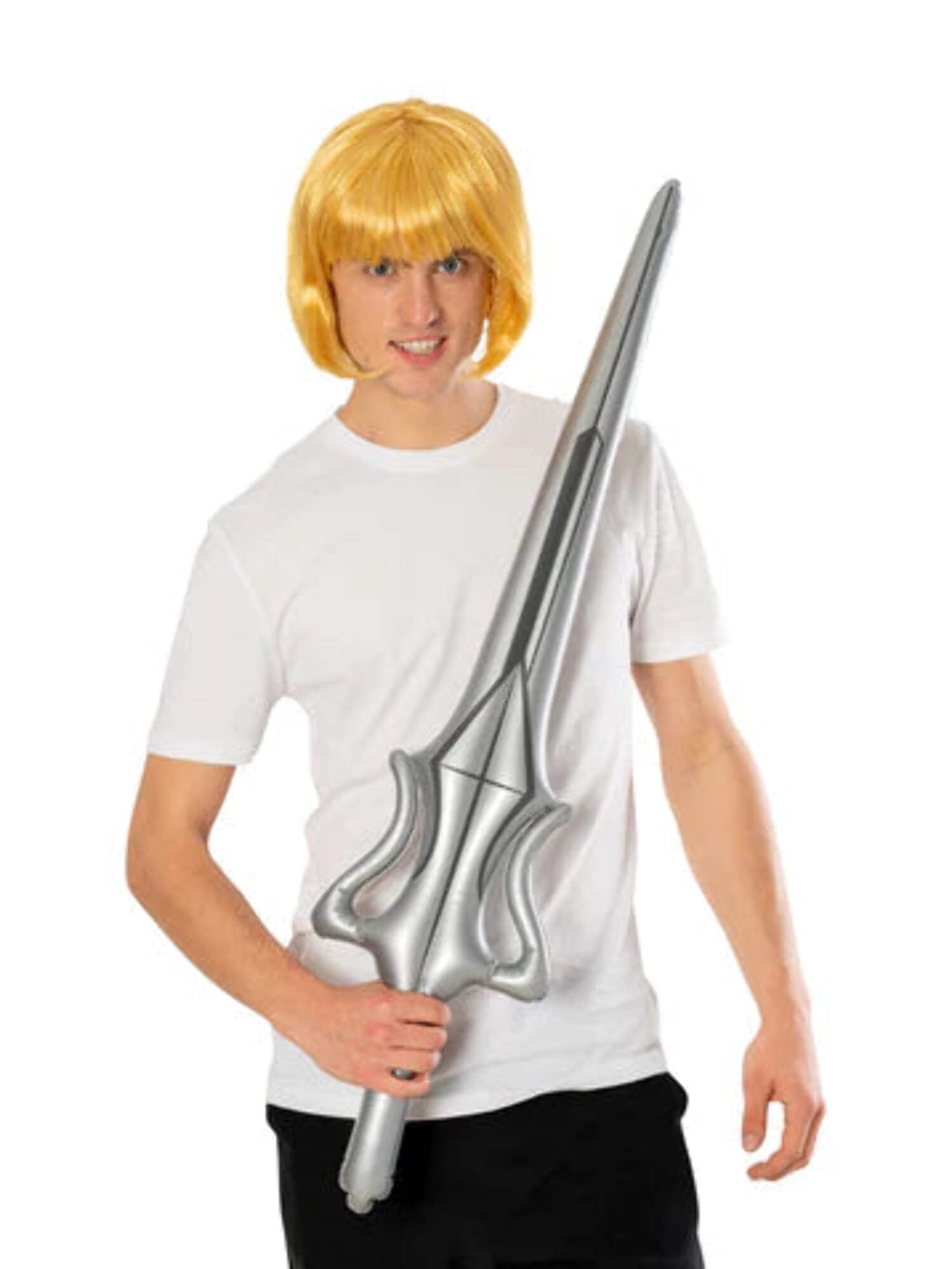 80's He Man Masters of the Universe Adult Blonde Wig 80's He Man Masters of the Universe Adult Blonde Wig