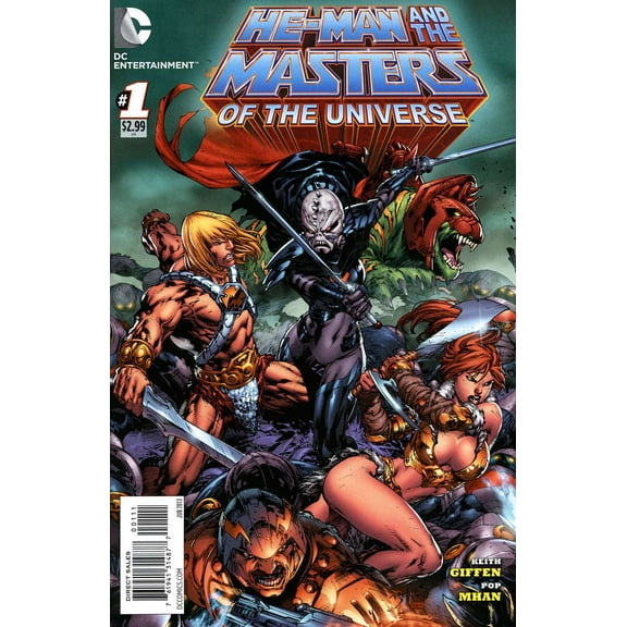 He-Man and the Masters of the Universe (2nd Series) #1 VF ; DC Comic Book