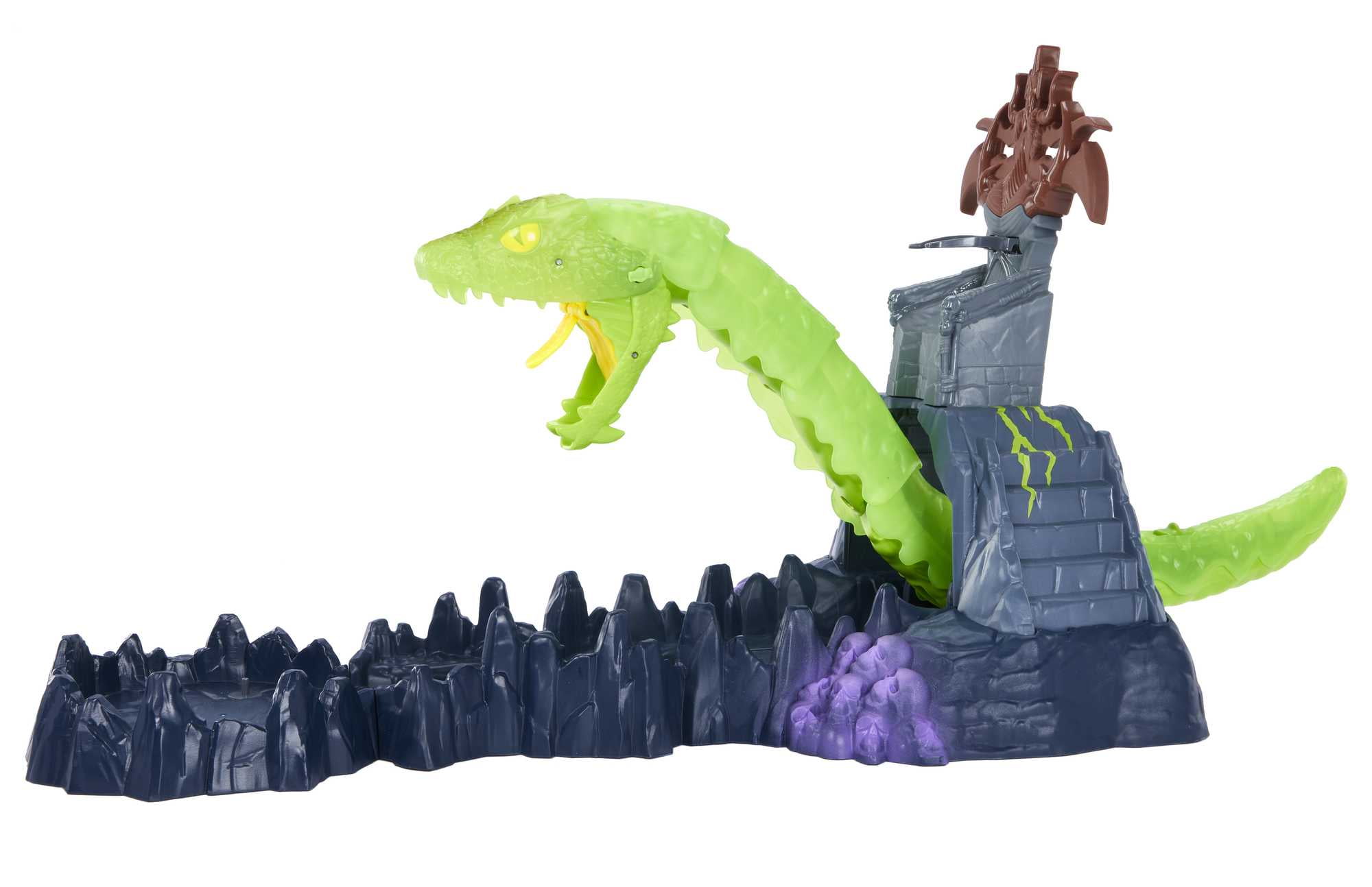 He-Man and the Masters of the Universe Snake Attach Fortress Playset for MOTU Fans Ages 4 Years Old and Up