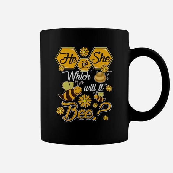 He Or She Which Will It Bee Coffee Mug - Walmart.com