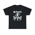 thumbnail image 1 of He Plays She Cheers Shirt, Cheerleading Gift, Football Tee, School -ID: 947, 1 of 7