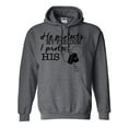 thumbnail image 1 of He Protects My Freedom, I Protect His Heart Dogtags-USAF Hooded Sweatshirt, 1 of 3