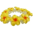 thumbnail image 1 of He Pua Nani Plumeria Fimo Flower Bling Hawaiian Bracelet, 1 of 1