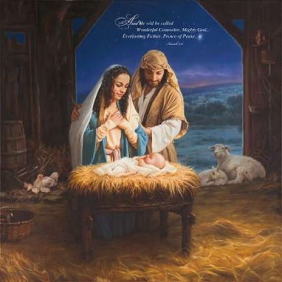 He Shall Be Called Canvas Art - Mark Missman (24 x 24)
