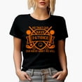 thumbnail image 1 of He That Can Have Patience, Inspirational Quote, Golf Player, Golfing or Golfer Themed Merch Gift, Black T-Shirt, Large, 1 of 5