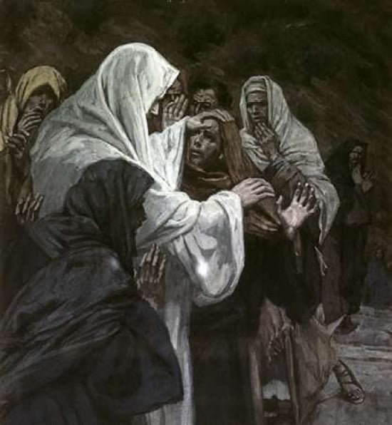 He That Has Seen Me Has Seen the Father Canvas Art - James Jacques Tissot (24 x 24)