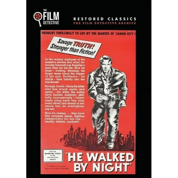 He Walked by Night (DVD), Film Detective, Mystery & Suspense