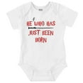 thumbnail image 1 of He Who Has Just Been Born Wizard Bodysuit Jumper Boys Infant Baby Brisco Brands NB, 1 of 6