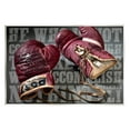 thumbnail image 1 of He Who Is Not Courageous Boxing Phrase Sports Graphic Art Unframed Art Print Wall Art, 1 of 6