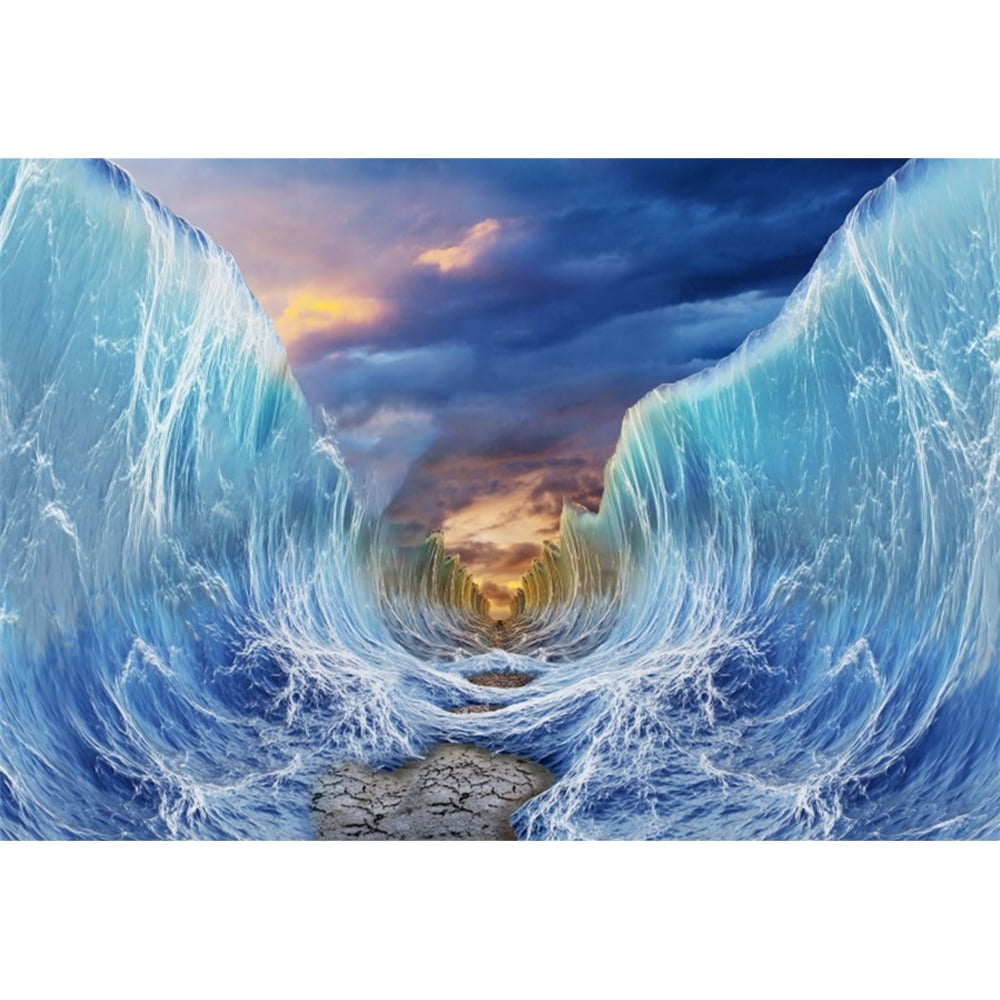 He is Risen Backdrop Easter Christian Cross Religious Holiday Party ...