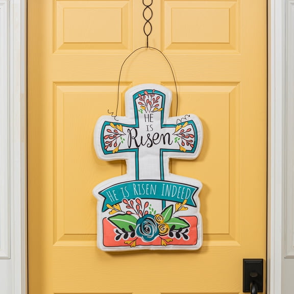 He is Risen Estate Door Dcor
