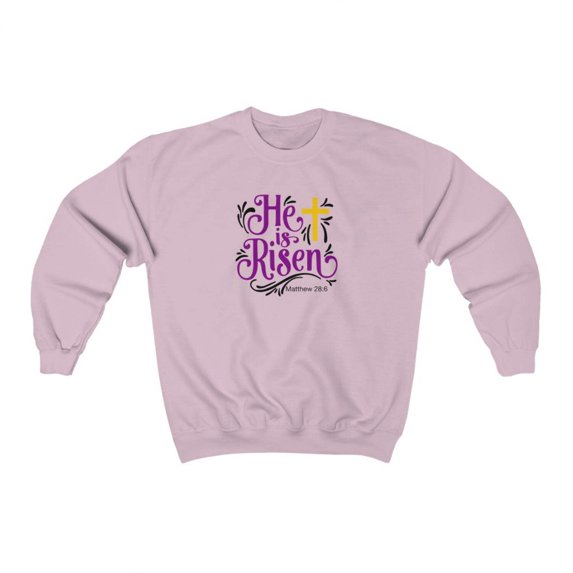He is Risen Men Unisex Heavy Blend™ Crewneck Sweatshirt