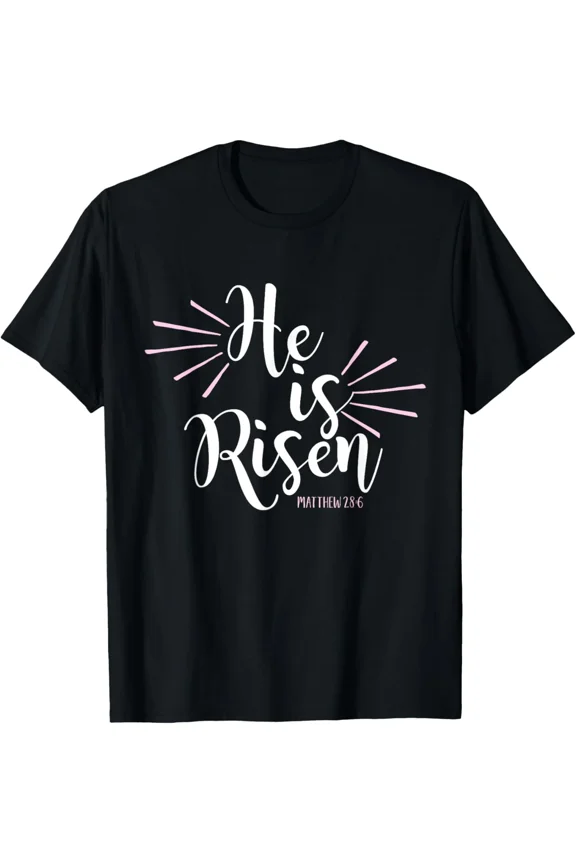 He is Risen Shirts for Women He is Risen Tshirt Easter Shirt