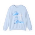 thumbnail image 1 of He is Risen Sweatshirt, Religious sweatshirt, Easter shirt, Crewneck, 1 of 9