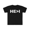 thumbnail image 1 of He is greater than I Unisex T-shirt S-3XL Christian Faith Jesus Follower, 1 of 2
