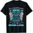 thumbnail image 1 of He is in Every Beat of my Heart Above Angel He is my Husband T-Shirt, 1 of 3