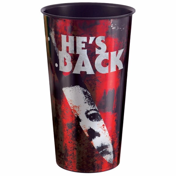 He's Back Halloween II Party Favor 32 oz. Plastic Cup