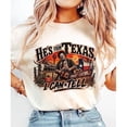 thumbnail image 1 of He's From Texas I Can Tell Shirt, Chainsaw Horror T-Shirt, Vintage Slasher Halloween Graphic Tee, Retro Spooky Season Shirt, 1 of 3
