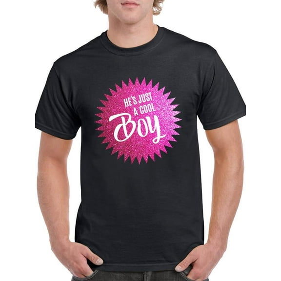 He's Just A Cool Boy T-shirt Men's -SmartPrintsInk Designs