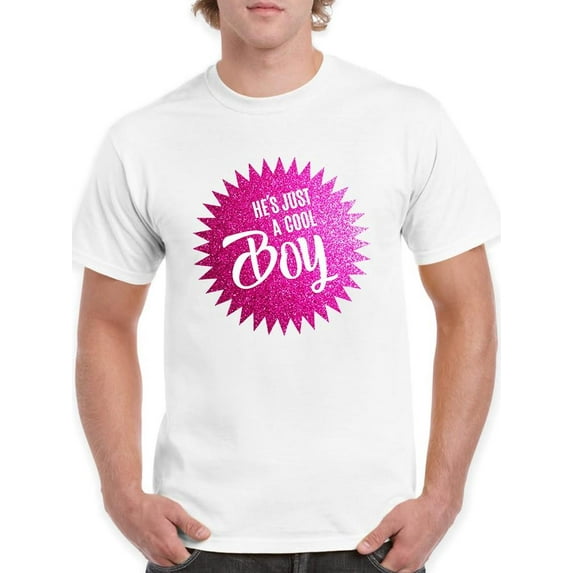He's Just A Cool Boy T-shirt Men's -SmartPrintsInk Designs