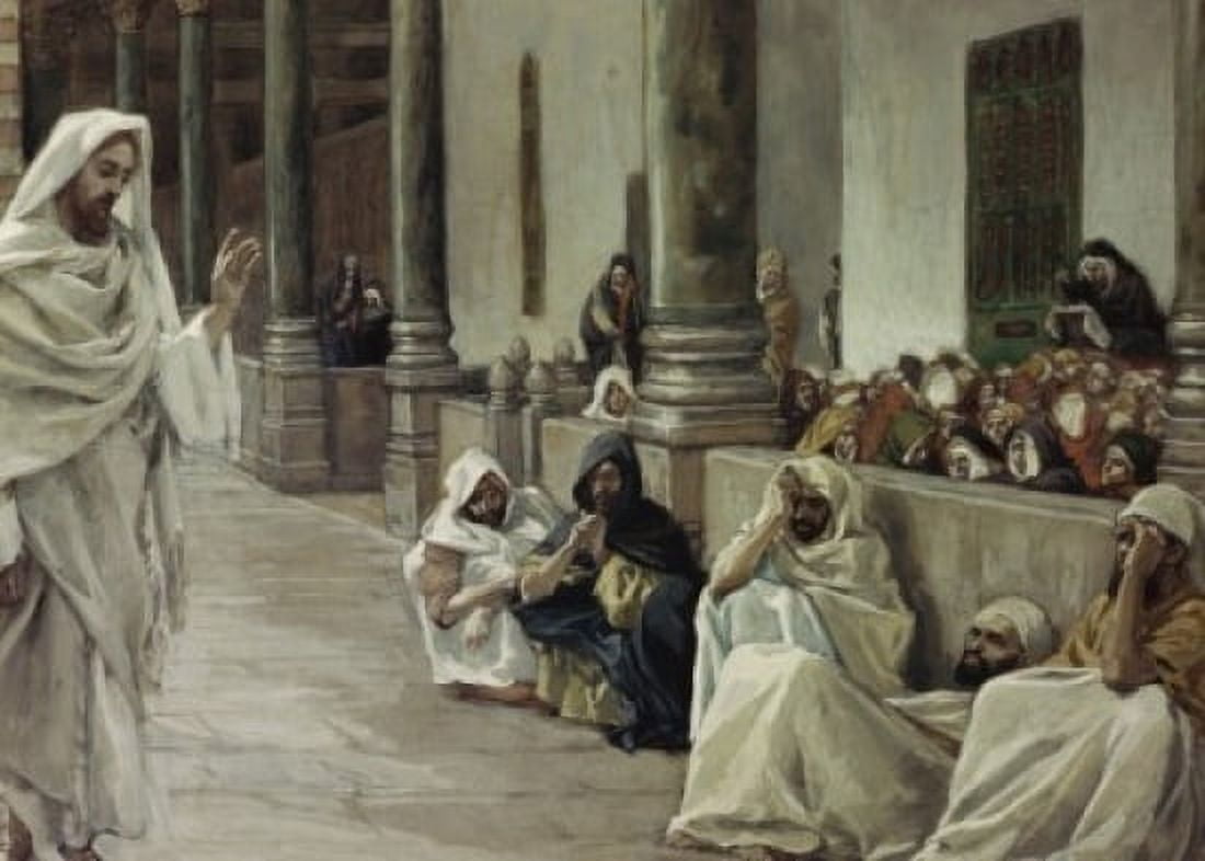 He that is of God Hears Gods Words James Tissot (1839-1902 French) Canvas Art - James Tissot (18 x 24)