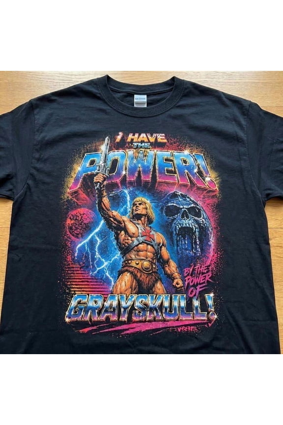 HeMan I Have The Power Tee | Vintage 80s Cartoon of the Universe Shirt