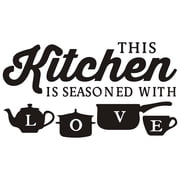 Creative KITCHEN Wall Sticker Vinyl Removable Decal Art Mural Kitchen Decor