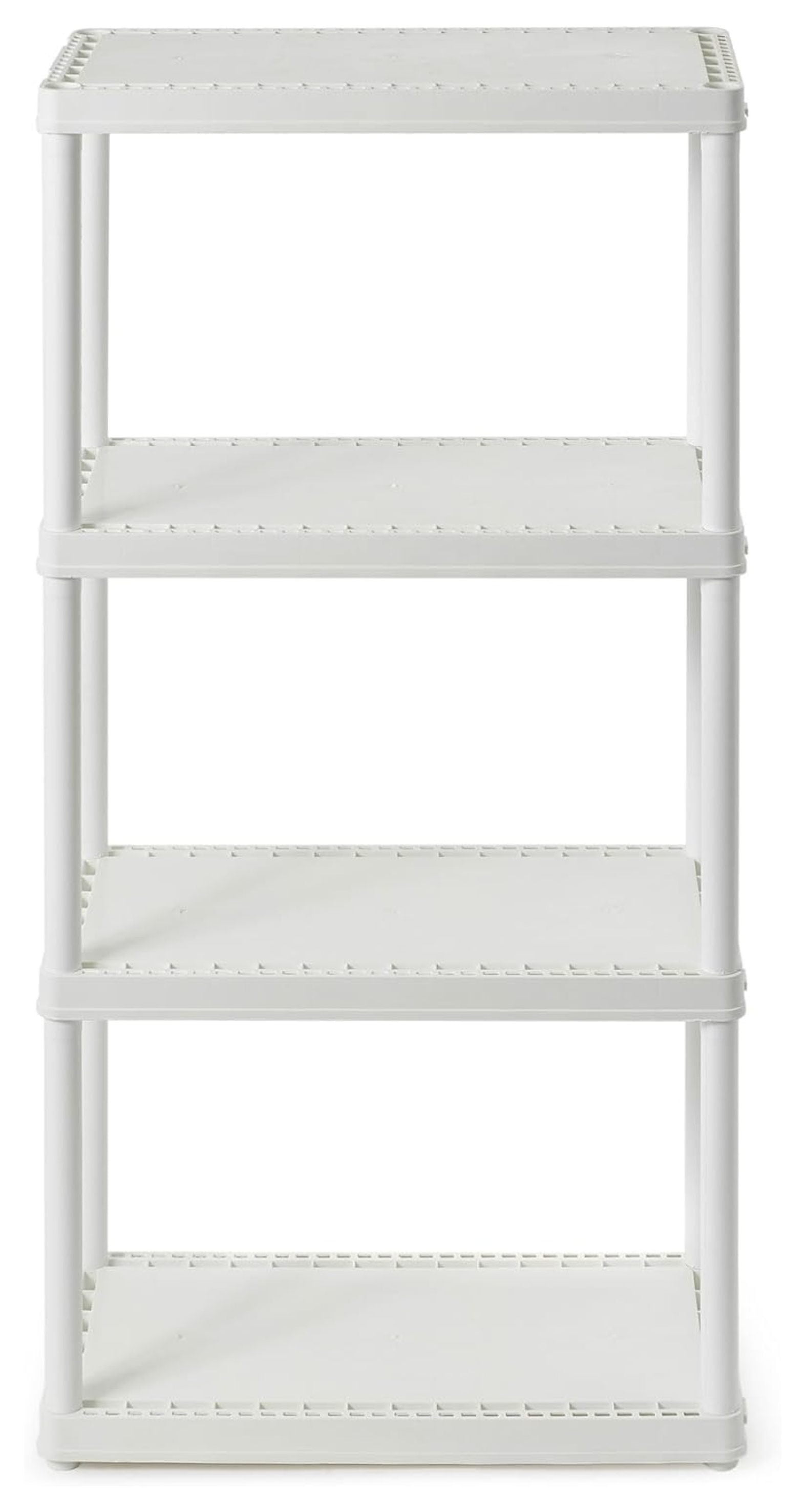 White 4-Shelf Kids Storage Organizer