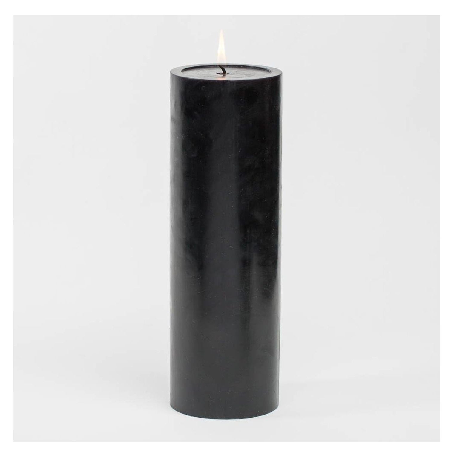 heslehs-4-x-12-black-pillar-candles-set-of-6-walmart