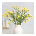 thumbnail image 1 of HeSLehs Artificial Yellow Waxflower Bush for Spring Arrangements and Summer Decorating, 1 of 6