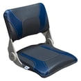 thumbnail image 1 of HeSLehs Compact Folding Fishing Seat (Charcoal & Blue), 1 of 2