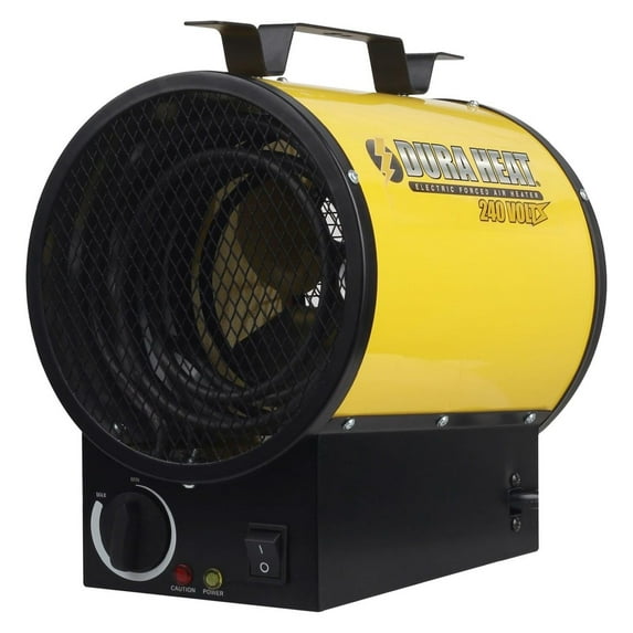 HeSLehs EUH4000 Electric Forced Air Heater, Medium, Yellow