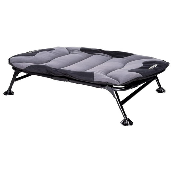 HeSLehs Elevated Dog Cot with Washable Soft Pad & Folding Frame for Travel & Home Use | All in One Home Cot with Non Slip Feet | Perfect Padded Pet Bed System for Dogs