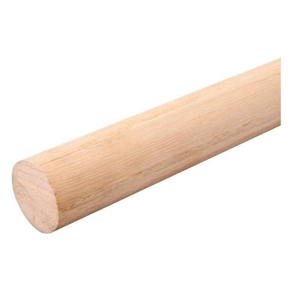 HeSLehs John Sterling 0015-6OK Heavy Duty Closet Pole, 72 by 1-5/16-Inch, Oak