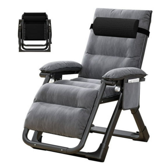 HeSLehs Lounge Chair Patio Chair Folding Adjustable Reclining Chairs