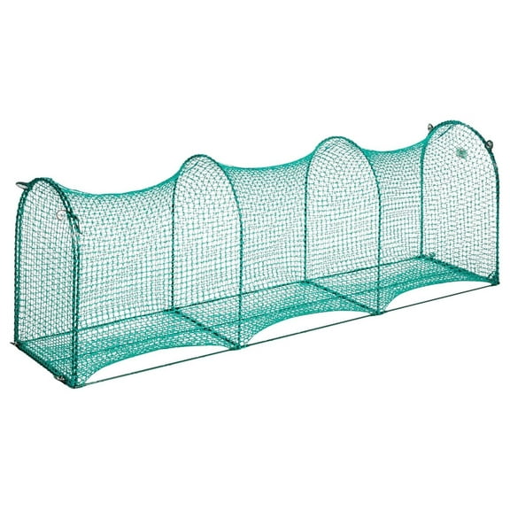 HeSLehs Outdoor Net Cat Enclosure for Decks, Patios, Balconies 18"x 24"x 4.5"