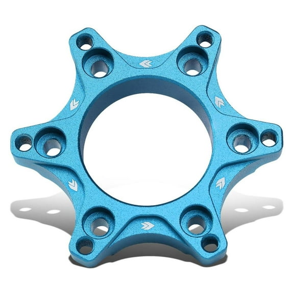 HeSLehs SRK-LOTH-BL Blue Gaming Steering Wheel Hub Adapter Compatible with G923 G29 G920 G27, 6 X 70mm Bolt Pattern