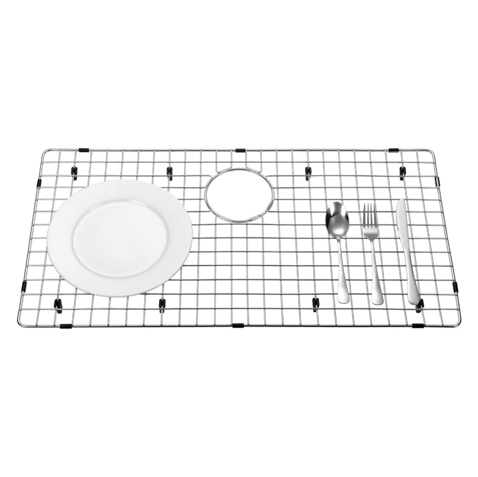 HeSLehs Sinks Protector Stainless Steel Kitchen Sink Bottom Grid, Rack ...