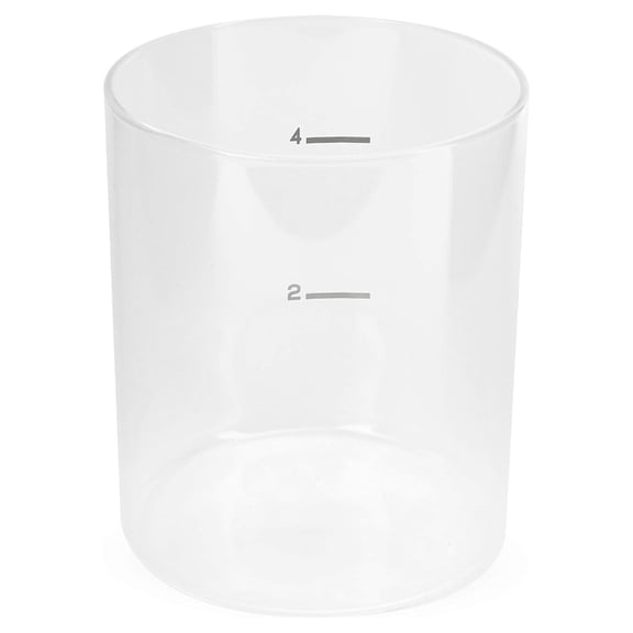 HeSLehs Transparent French Press Glass replacement 5 inch