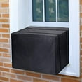 thumbnail image 1 of HeYii Air Conditioner Cover Full Coverage Protection Waterproof Oxford Cloth Window Air Conditioner Units Protector for Home Black, 1 of 8