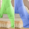 thumbnail image 1 of HeYii Elegent Lace House Bedding Decor Sweet Round Bed Canopy Dome Mosquito Net Blue, 1 of 7